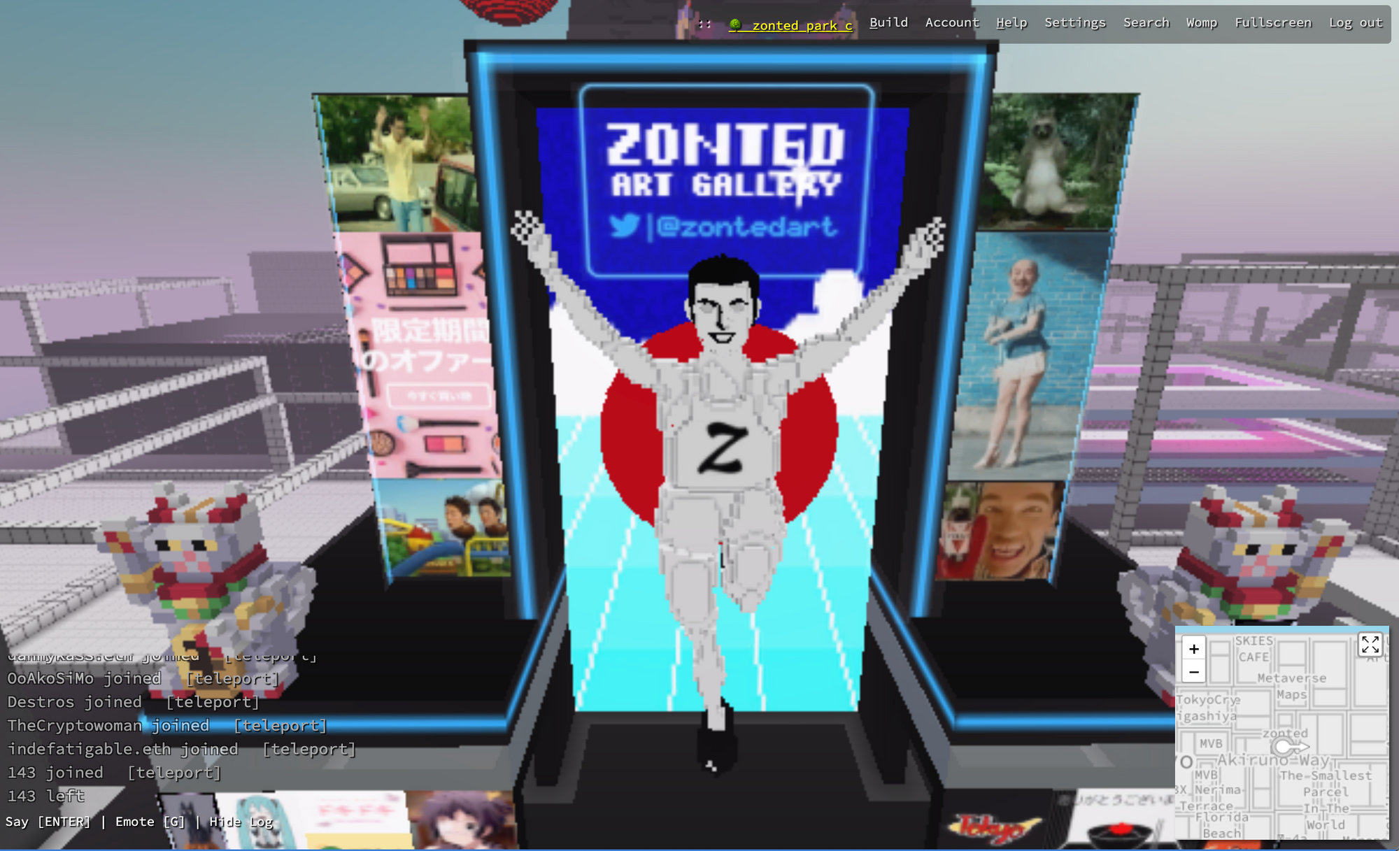 zonted genesis exhibition